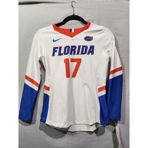 Nike x Florida‎ Gators UF Volleyball Shirt Top Medium Long Sleeve NWT